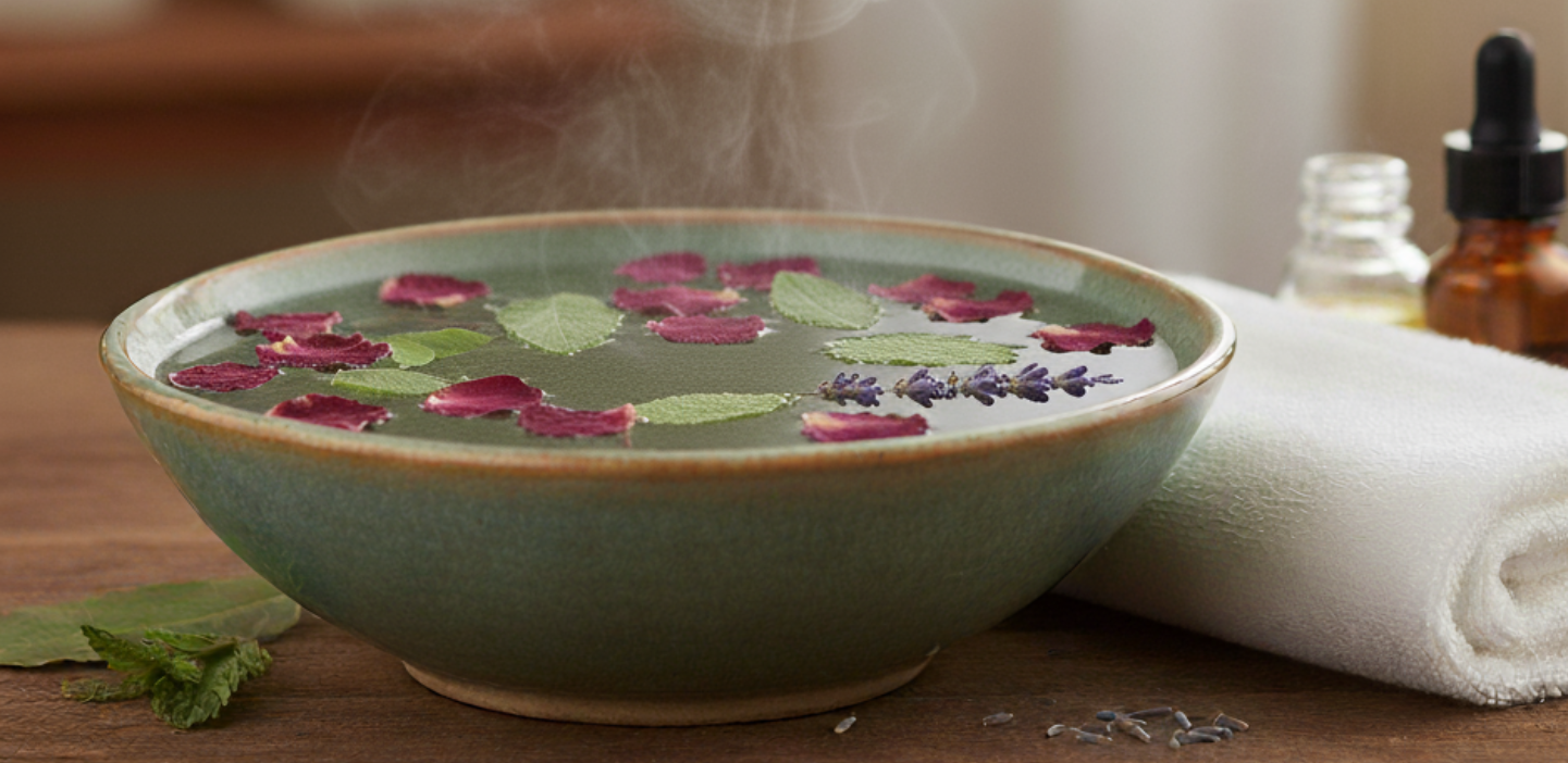 Gesichtsdampfbad: Natürliche Pflege mit Tiefenwirkung